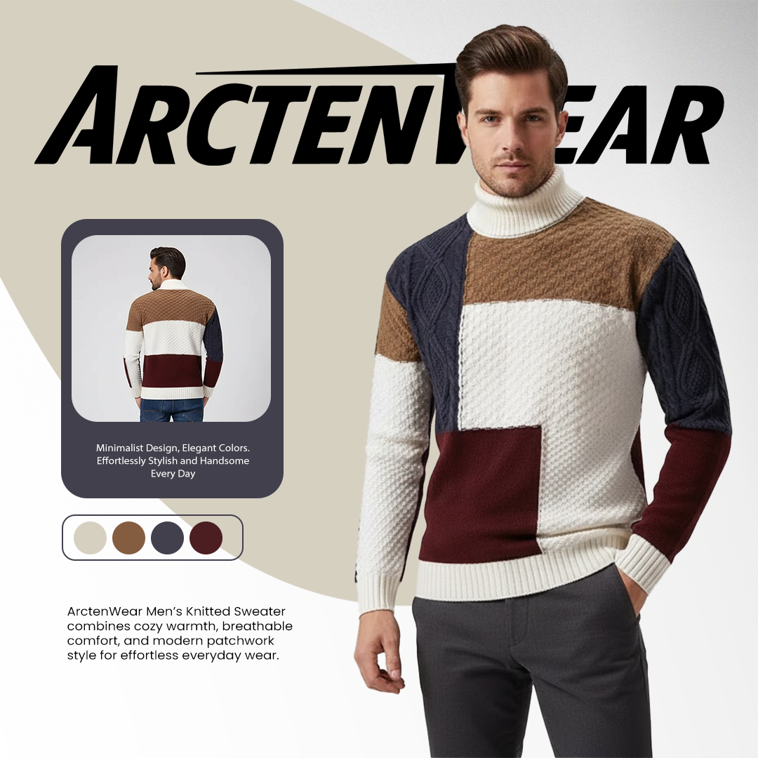 ArctenWear Men's Knitted Sweater
