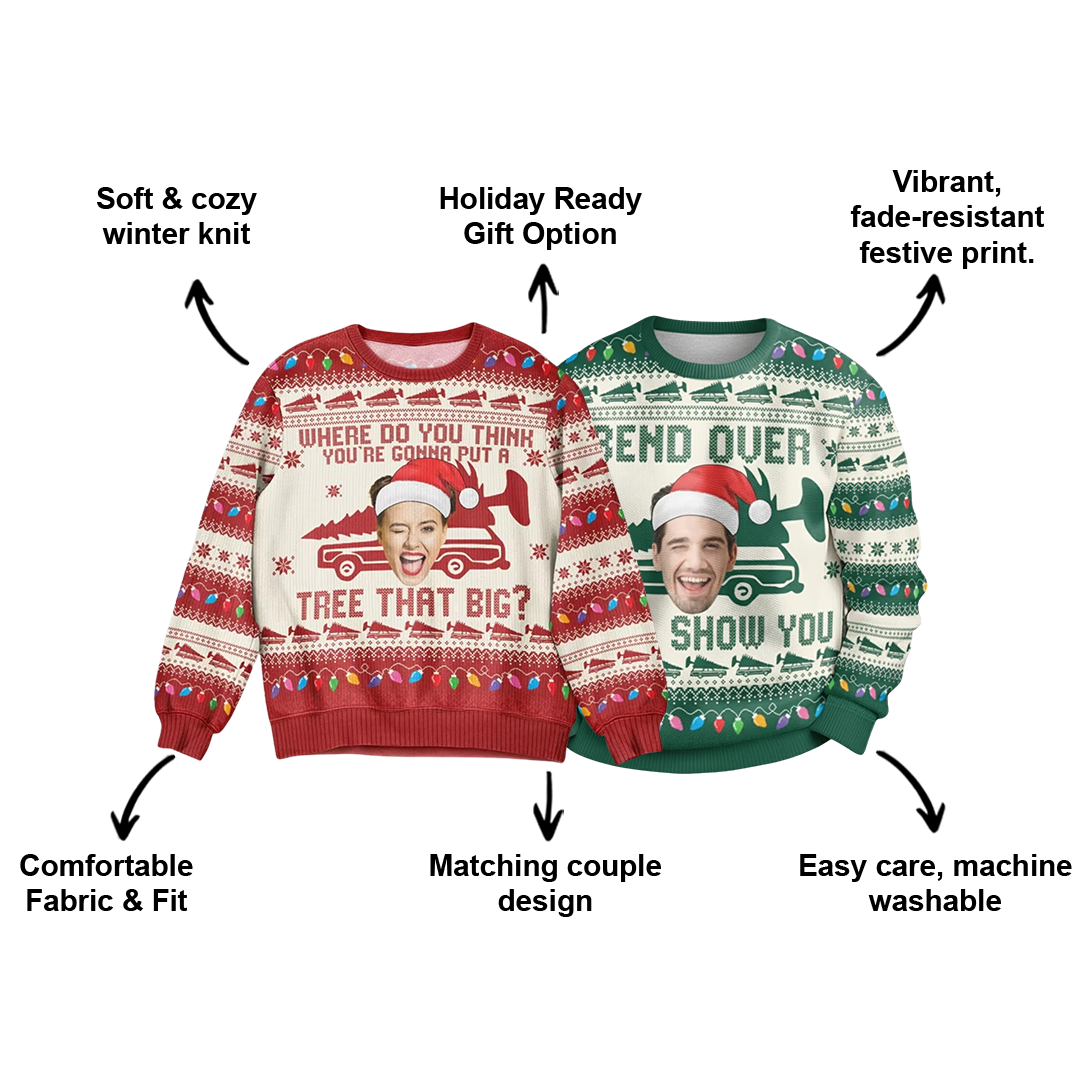 3 Ways the ArctenWear Personalized Couple Christmas Ugly Sweater Makes the Holidays Extra Special